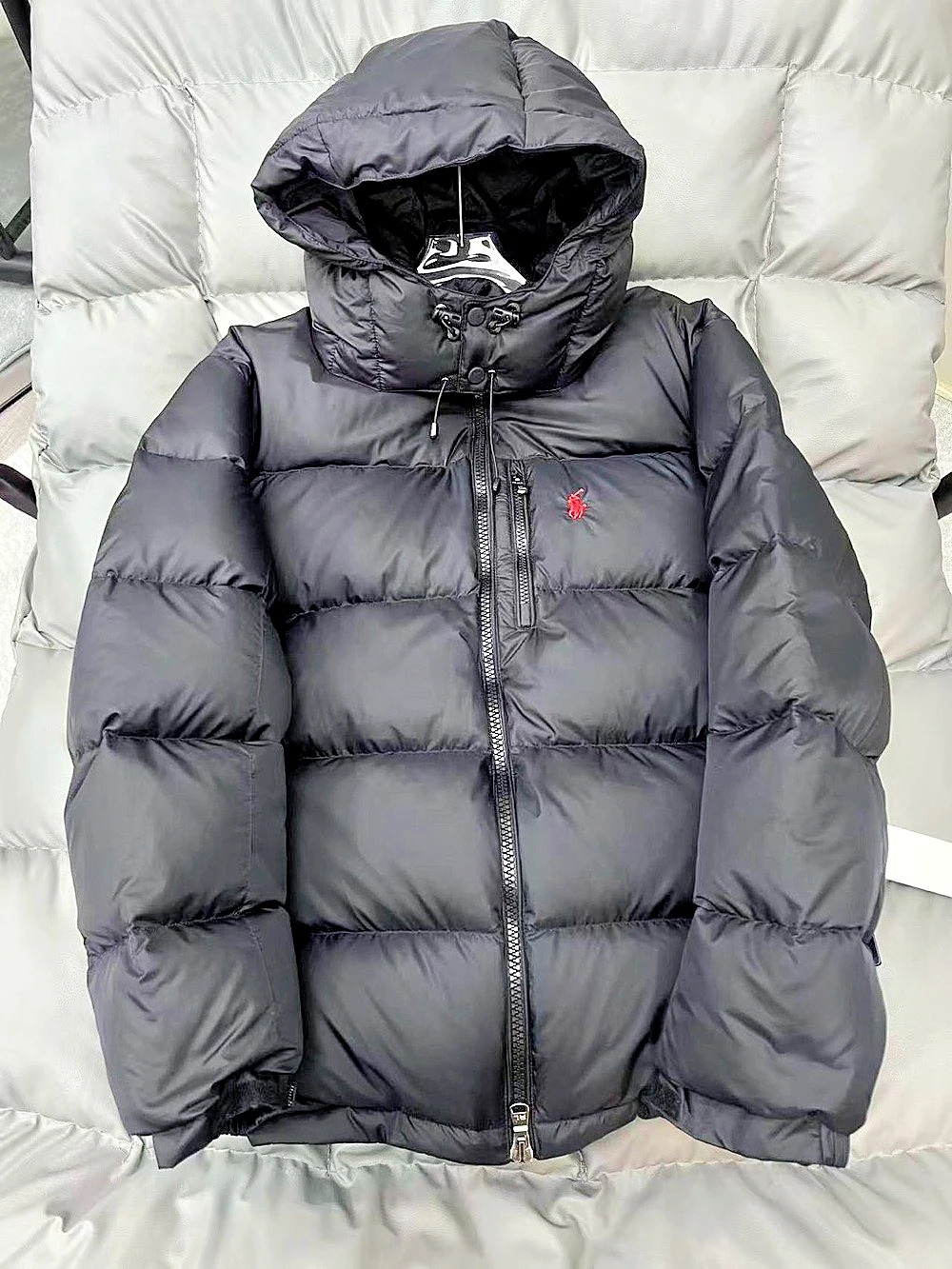 Polo Ralph Lauren Hooded Down Puffer Jacket Black